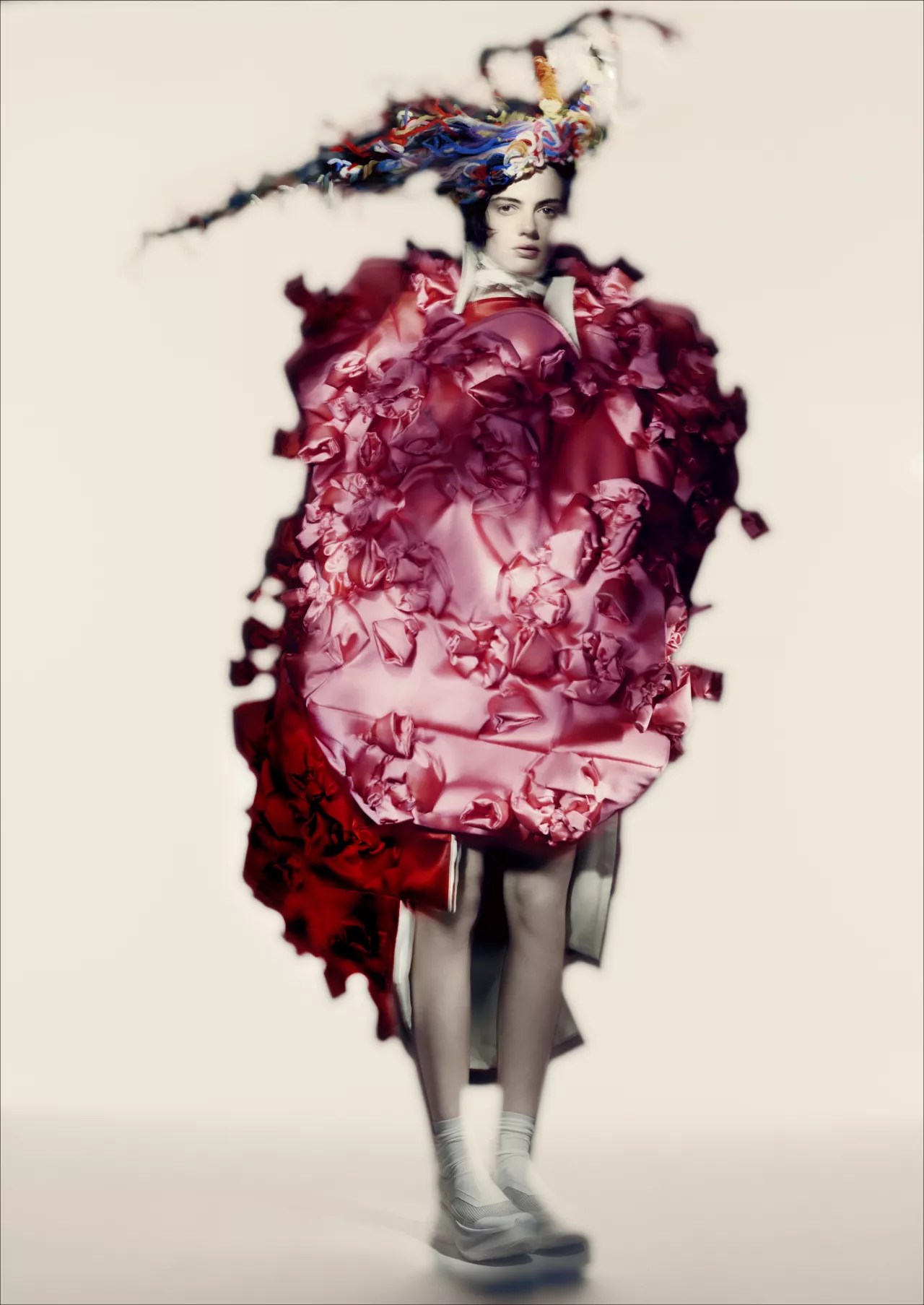 Sihana Shalaj, Comme des Garçons, Paris, 2023 © Paolo Roversi